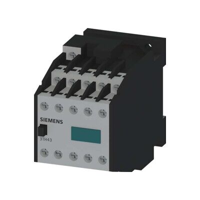 Siemens Indus.Sector Contacteur auxiliaire 55E, 5NO+5NC, 230VAC 3TH4355-0AP0 (3TH43550AP0) - Publicité Siemens Indus.Sector Contacteur auxiliaire 55E, 5NO+5NC, 230VAC 3TH4355-0AP0 (3TH43550AP0) - Publicité