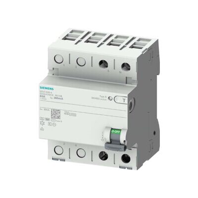 Siemens Indus.Sector Disjoncteur différentiel type B, 30 mA, 25 A 5SV3322-4 (5SV33224) - Publicité Siemens Indus.Sector Disjoncteur différentiel type B, 30 mA, 25 A 5SV3322-4 (5SV33224) - Publicité
