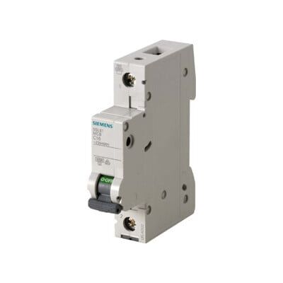 Siemens Modèle 5SL61167 - Interrupteur 1P 16A - Publicité Siemens Modèle 5SL61167 - Interrupteur 1P 16A - Publicité