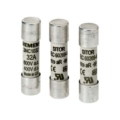 Siemens Indus.Sector Fusible cylindrique 16A, 600V A 3NC1016 (3NC1016) - Publicité Siemens Indus.Sector Fusible cylindrique 16A, 600V A 3NC1016 (3NC1016) - Publicité