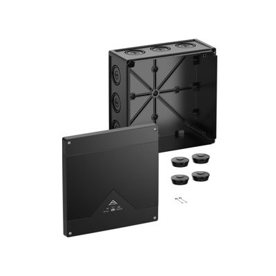 SPELSBERG - Abox Pro 350-L/sw - 252x252x120 - Noir - Boîte - Publicité SPELSBERG - Abox Pro 350-L/sw - 252x252x120 - Noir - Boîte - Publicité