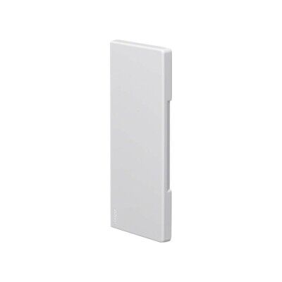 Hager Modèle BR6517069016 Embout - Blanc - Compatible avec canaux gauche/droite - Publicité Hager Modèle BR6517069016 Embout - Blanc - Compatible avec canaux gauche/droite - Publicité