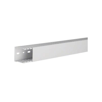 Goulotte Tehalit - 50x50mm - Gris clair - 2m - HNG 50050 - Publicité Goulotte Tehalit - 50x50mm - Gris clair - 2m - HNG 50050 - Publicité