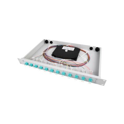 Telegärtner Boîte de raccordement équipée 12xLCD OM5 1U TNSB-Be-12LCD-50-OM5 (100021699) - Publicité Telegärtner Boîte de raccordement équipée 12xLCD OM5 1U TNSB-Be-12LCD-50-OM5 (100021699) - Publicité