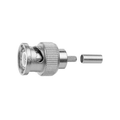 Telegärtner Connecteur câble BNC CR 0,6/3,7 RG59B/U (100027501) - Publicité Telegärtner Connecteur câble BNC CR 0,6/3,7 RG59B/U (100027501) - Publicité
