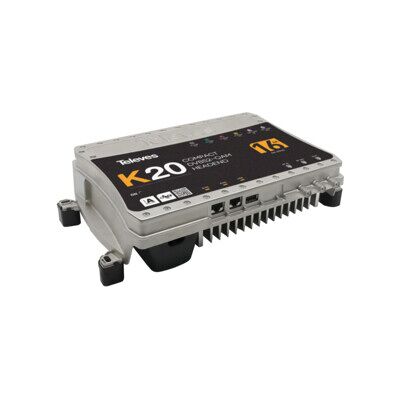 Televes Kompaktkopfstelle 16 voies DVB-S2 en QAM K20-16 (570103) - Publicité Televes Kompaktkopfstelle 16 voies DVB-S2 en QAM K20-16 (570103) - Publicité