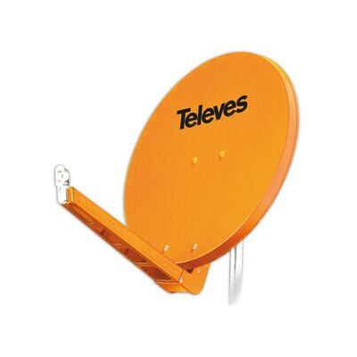 Televes Réflecteur alu 75 × 85 cm, orange QSD 75-O (7902) - Publicité Televes Réflecteur alu 75 × 85 cm, orange QSD 75-O (7902) - Publicité