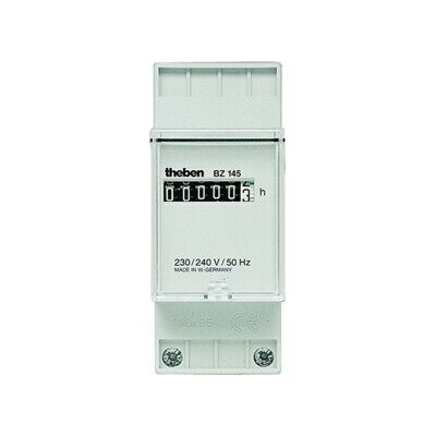 Theben Compteur d'heures de fonctionnement 35x86mm BZ145 (1450000) - Publicité Theben Compteur d'heures de fonctionnement 35x86mm BZ145 (1450000) - Publicité