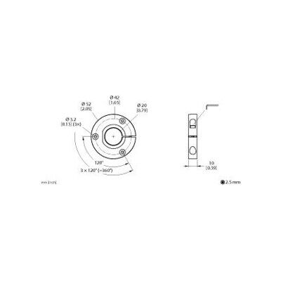 turck Capteur de position P1-RI-QR24 pour arbre 20 mm (1590921) - Publicité turck Capteur de position P1-RI-QR24 pour arbre 20 mm (1590921) - Publicité