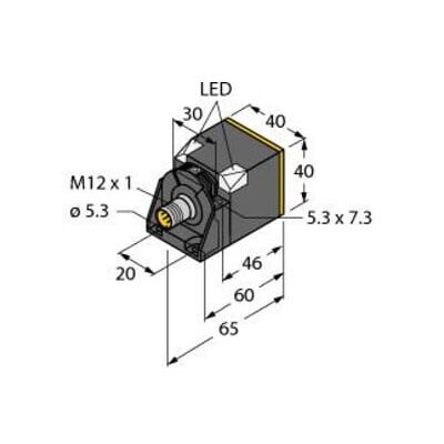 turck Capteur inductif BI30UCK40AP6X2H1141 30 mm PNP M12 x 1 (1625829) - Publicité turck Capteur inductif BI30UCK40AP6X2H1141 30 mm PNP M12 x 1 (1625829) - Publicité