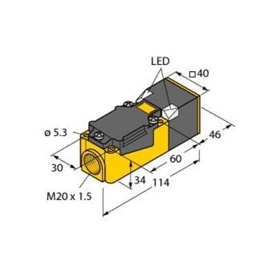 turck Capteur inductif NI40U-CP40-VP4X2 (1540600) - Publicité turck Capteur inductif NI40U-CP40-VP4X2 (1540600) - Publicité