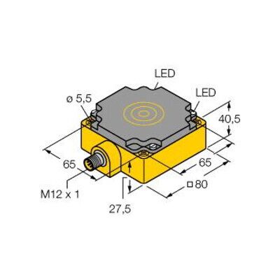 turck Capteur inductif NI75UCP80AP6X2H1141 75 mm plastique PBT-GF30-V0 (1623805) - Publicité turck Capteur inductif NI75UCP80AP6X2H1141 75 mm plastique PBT-GF30-V0 (1623805) - Publicité