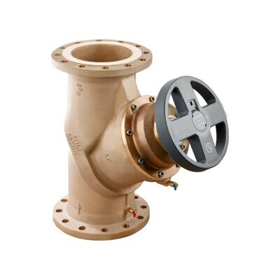 Vanne d'équilibrage OV Hydrocontrol FR PN 16, bronze, bride/DIN DN 200 ; Oventrop (1062356) - Publicité Vanne d'équilibrage OV Hydrocontrol FR PN 16, bronze, bride/DIN DN 200 ; Oventrop (1062356) - Publicité