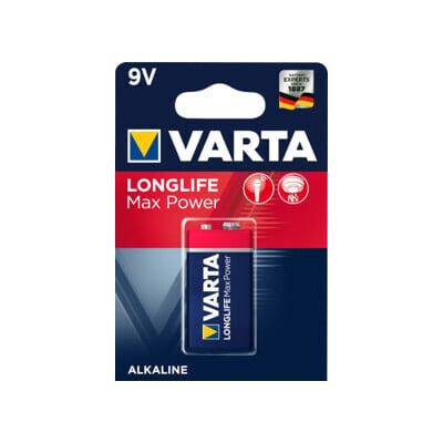 Pile 9V Varta - Alkaline Jetable - Publicité Pile 9V Varta - Alkaline Jetable - Publicité
