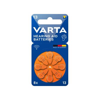 Varta 13 Batterie Ménage - Énergie Fiable pour Appareils Auditifs - Publicité Varta 13 Batterie Ménage - Énergie Fiable pour Appareils Auditifs - Publicité