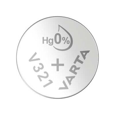 Varta Varta Pile pour montre 1,55V/14mAh/Argent V 321 Stk.1 (00321101111) - Publicité Varta Varta Pile pour montre 1,55V/14mAh/Argent V 321 Stk.1 (00321101111) - Publicité