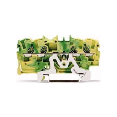 WAGO GmbH& Co. KG Bornier conducteur de protection 4 fils, TS 35 2001-1407 (2001-1407) - Publicité WAGO GmbH& Co. KG Bornier conducteur de protection 4 fils, TS 35 2001-1407 (2001-1407) - Publicité