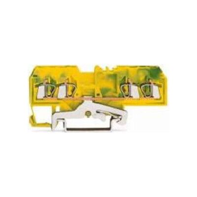 WAGO GmbH& Co. KG Connecteur de conducteur de protection 0,5-2,5 mm² vert/jaune 280-677 (0452719) - Publicité WAGO GmbH& Co. KG Connecteur de conducteur de protection 0,5-2,5 mm² vert/jaune 280-677 (0452719) - Publicité