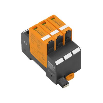 Weidmüller VPU PV II 3 R 1000 - Parafoudre 1100V DC TH35 - Publicité Weidmüller VPU PV II 3 R 1000 - Parafoudre 1100V DC TH35 - Publicité