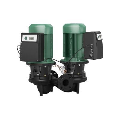 Wilo Pompe économique à moteur sec CronoTwin DL-E 50/160-5,5/2, 5,5 kW, avec pressostat (2159412) - Publicité Wilo Pompe économique à moteur sec CronoTwin DL-E 50/160-5,5/2, 5,5 kW, avec pressostat (2159412) - Publicité