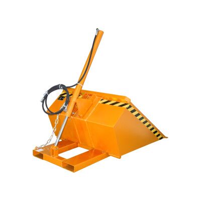 Bauer DGS 500 - Pelle hydraulique à double articulation - Orange jaune - Publicité Bauer DGS 500 - Pelle hydraulique à double articulation - Orange jaune - Publicité