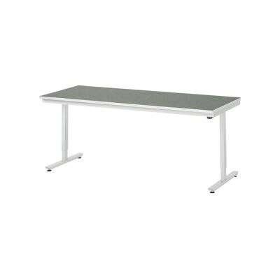 Table de travail réglable RAU - 2000x800mm, électrique, gris - Publicité Table de travail réglable RAU - 2000x800mm, électrique, gris - Publicité