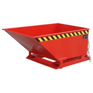 Bauer SKN 400 Benne à copeaux - Hauteur faible, rouge feu - Publicité Bauer SKN 400 Benne à copeaux - Hauteur faible, rouge feu - Publicité