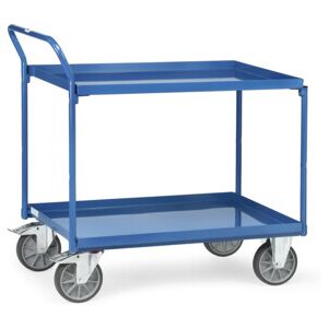 fetra Chariot à plateaux 4922 - charge max. 400kg pneus TPE (4922) - Publicité fetra Chariot à plateaux 4922 - charge max. 400kg pneus TPE (4922) - Publicité