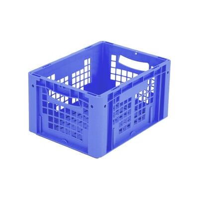 BITO - Conteneur Euro empilable - Bleu - 400x300x220 mm - Publicité BITO - Conteneur Euro empilable - Bleu - 400x300x220 mm - Publicité