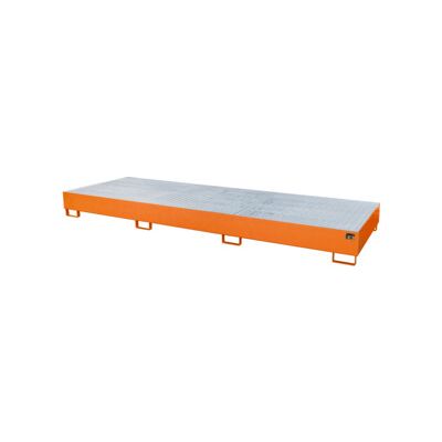 Eurokraft pro Bassin en acier - 3850 x 1300 x 340 mm - Acier, Peint, Jaune-orange RAL 2000 - Publicité Eurokraft pro Bassin en acier - 3850 x 1300 x 340 mm - Acier, Peint, Jaune-orange RAL 2000 - Publicité