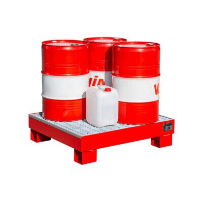 eurokraft pro - Acél felfogótálca 60 litres pour tonneau - Catch basin - Publicité eurokraft pro - Acél felfogótálca 60 litres pour tonneau - Catch basin - Publicité