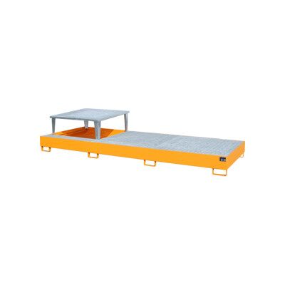 Bauer AWA 31 - Réservoir de stockage jaune-orange - Publicité Bauer AWA 31 - Réservoir de stockage jaune-orange - Publicité