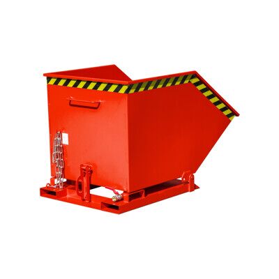 Bauer SKK 600 - Hauteur faible, peint, rouge Kippmulde - Publicité Bauer SKK 600 - Hauteur faible, peint, rouge Kippmulde - Publicité