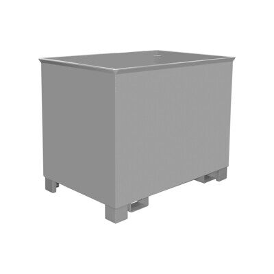 Conteneur de stockage Eurokraft Pro - 840x1240x975mm - Acier, Bleu clair, Gris - Publicité Conteneur de stockage Eurokraft Pro - 840x1240x975mm - Acier, Bleu clair, Gris - Publicité