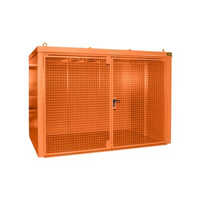 Conteneur à bouteilles de gaz Eurokraft pro - Résistant au feu, 96 pcs, pour bouteilles de 230 mm - Publicité Conteneur à bouteilles de gaz Eurokraft pro - Résistant au feu, 96 pcs, pour bouteilles de 230 mm - Publicité