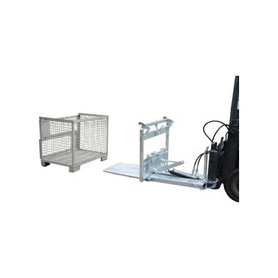 Eurokraft pro KIPPOMAT - Inclineur hydraulique pour conteneurs - Publicité Eurokraft pro KIPPOMAT - Inclineur hydraulique pour conteneurs - Publicité