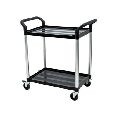 Chariot de service STIER avec 2 étagères, 750 mm de longueur x 460 mm de largeur x 825 mm de hauteur, charge max. 150 kg, nettoyage facile, chariot d'atelier, servante d'atelier (904604) - Publicité Chariot de service STIER avec 2 étagères, 750 mm de longueur x 460 mm de largeur x 825 mm de hauteur, charge max. 150 kg, nettoyage facile, chariot d'atelier, servante d'atelier (904604) - Publicité