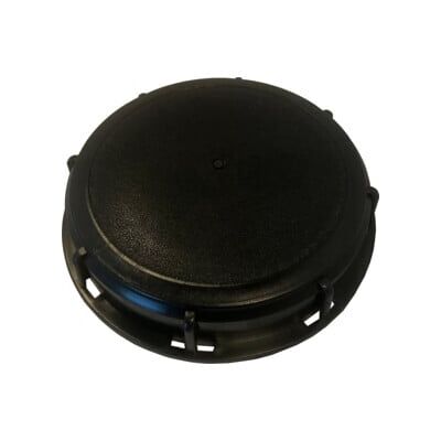 Couvercle de conteneur IBC PP, noir, Ø 150 mm - Publicité Couvercle de conteneur IBC PP, noir, Ø 150 mm - Publicité