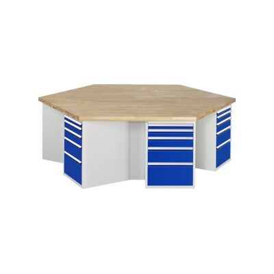 Etabli de groupe Rau modèle 4099, KL 1350mm x L 2700 x P 2340 x H 840mm (03-499-135B4S.11) - Publicité Etabli de groupe Rau modèle 4099, KL 1350mm x L 2700 x P 2340 x H 840mm (03-499-135B4S.11) - Publicité