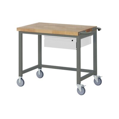 Etabli mobile STIER Premium avec 1 tiroir, lxPxH 1 000x700x880 mm (904797) - Publicité Etabli mobile STIER Premium avec 1 tiroir, lxPxH 1 000x700x880 mm (904797) - Publicité