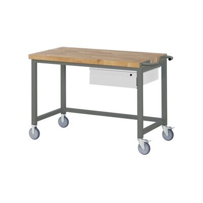 Etabli mobile STIER Premium avec 1 tiroir, lxPxH 1 250x700x880 mm (904798) - Publicité Etabli mobile STIER Premium avec 1 tiroir, lxPxH 1 250x700x880 mm (904798) - Publicité