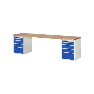 Etabli Rau modèle 7511, L 3000 x P 900 x H 840mm (03-7511A3-309B4S.11) - Publicité Etabli Rau modèle 7511, L 3000 x P 900 x H 840mm (03-7511A3-309B4S.11) - Publicité