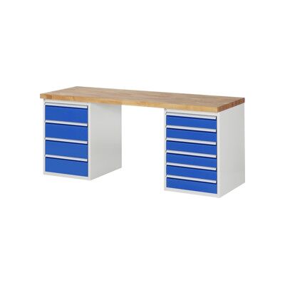 Etabli Rau modèle 7820, L 3000 x P 900 x H 840mm (03-7820A3-309B4S.11) - Publicité Etabli Rau modèle 7820, L 3000 x P 900 x H 840mm (03-7820A3-309B4S.11) - Publicité