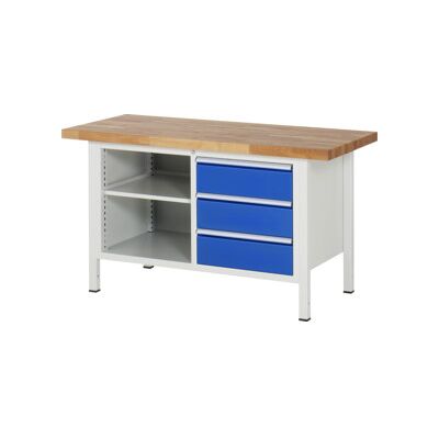 Etabli Rau modèle 8462, L 1500 x P 900 x H 840mm (03-8462A2-159B4S.11) - Publicité Etabli Rau modèle 8462, L 1500 x P 900 x H 840mm (03-8462A2-159B4S.11) - Publicité