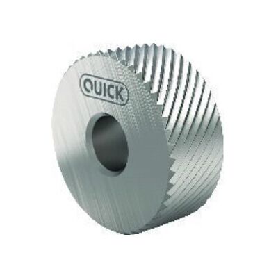 QUICK Roue moletée PM BL 45° 20x8x6 G7 P0,8 avec chanfrein ; Hommel + Keller (42000936) - Publicité QUICK Roue moletée PM BL 45° 20x8x6 G7 P0,8 avec chanfrein ; Hommel + Keller (42000936) - Publicité
