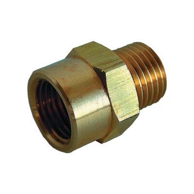 Raccord à double filetage laiton filetage ext. G 3/8 filetage int. G 1/2 EWO (185.175) - Publicité Raccord à double filetage laiton filetage ext. G 3/8 filetage int. G 1/2 EWO (185.175) - Publicité