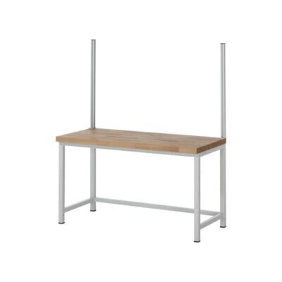 Rau Paire de supports système pour montage sur plan de travail Série E, hauteur utile 1400 mm (E-EHP1400-2) - Publicité Rau Paire de supports système pour montage sur plan de travail Série E, hauteur utile 1400 mm (E-EHP1400-2) - Publicité