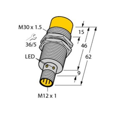 Turck Capteur inductif NI20-M30-AP6X-H1141 (4670510) - Publicité Turck Capteur inductif NI20-M30-AP6X-H1141 (4670510) - Publicité