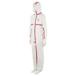 3M Combinaison de protection 4565 blanc/rouge, Type 4/5/6 Taille S (7100256145) - Publicité 3M Combinaison de protection 4565 blanc/rouge, Type 4/5/6 Taille S (7100256145) - Publicité