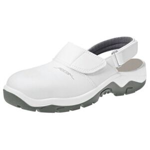ABEBA Chaussures de sécurité, sabots blanc/gris 2120, SB, Pointure UE: 44 (092953 44) - Publicité ABEBA Chaussures de sécurité, sabots blanc/gris 2120, SB, Pointure UE: 44 (092953 44) - Publicité